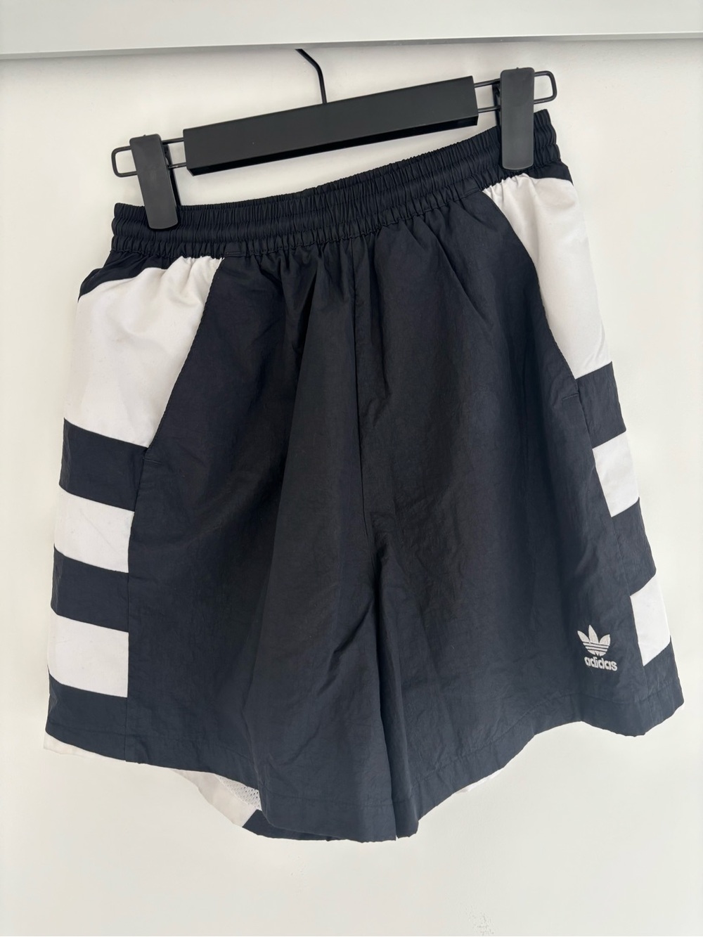 Adidas Women’s Black & White Athletic Shorts
